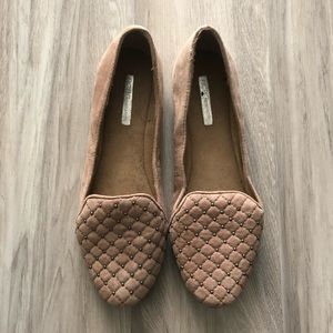 BCBGENERATION Harold Studded Flats in Taupe size 7
